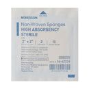 McKesson Brand McKesson Sterile Nonwoven Sponge, 2 x 2 Inch, Four Ply (1500/CS) 
