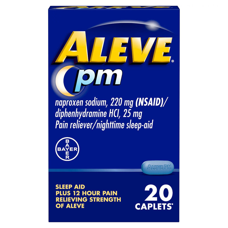 Aleve PM Caplets (Bottle of 20)