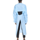 McKesson Brand McKesson Open Back Over-the-Head Protective Procedure Gown, Universal, Blue (75/CS) 