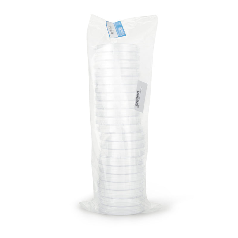 Parter Medical Polystyrene Petri Dish, 100 x 15 millimeters (Sleeve of 20)