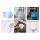 Humidifier with Deiffuser and Nightlight BreatheFrida 0.5 Gallon Tank Adult / Pediatric (4/CS) 