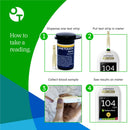 Blood Glucose Test Strips OneTouch Verio 50 Strips per Pack For OneTouch Verio Family of Meters (Box of 50)