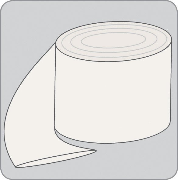 Stockinette Tubular 4 Inch X 25 Yard Unbleached Polyester NonSterile (Roll)