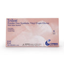 McKesson Brand Trilon Vinyl Exam Glove, Small, Clear (1000/CS) 