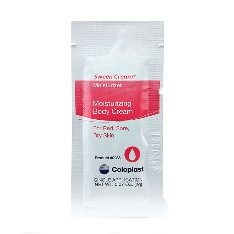 Medline Hand and Body Moisturizer Sween Cream 2 Gram Individual Packet Scented Cream CHG Compatible (COI0283 / CS) 