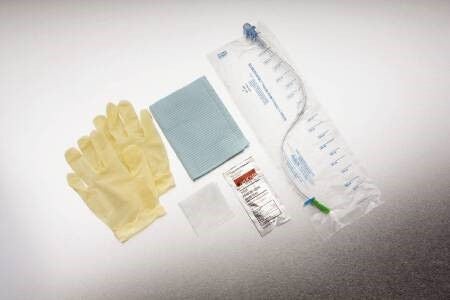 Intermittent Catheter Tray MMG Straight Tip 8 Fr. Without Balloon PVC (Case of 100)