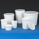 CONTAINER 64OZ PE ECONWHT 50/CS
