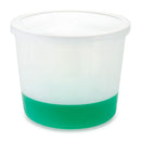 CONTAINER MULTI-PURPOSE PEECO 172OZ SNAP LID NAT 10/CS