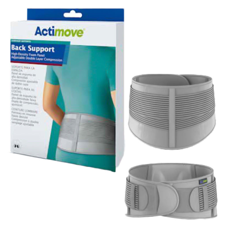 Actimove Everyday Supports Back Support with Double Layer Compression, S/M (Each)