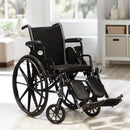 McKesson Lightweight Wheelchair, 16 Inch Seat Width (Each)