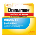Dramamine Motion Sickness Antiemetic Dual Action Tablets Original (Each of 36)