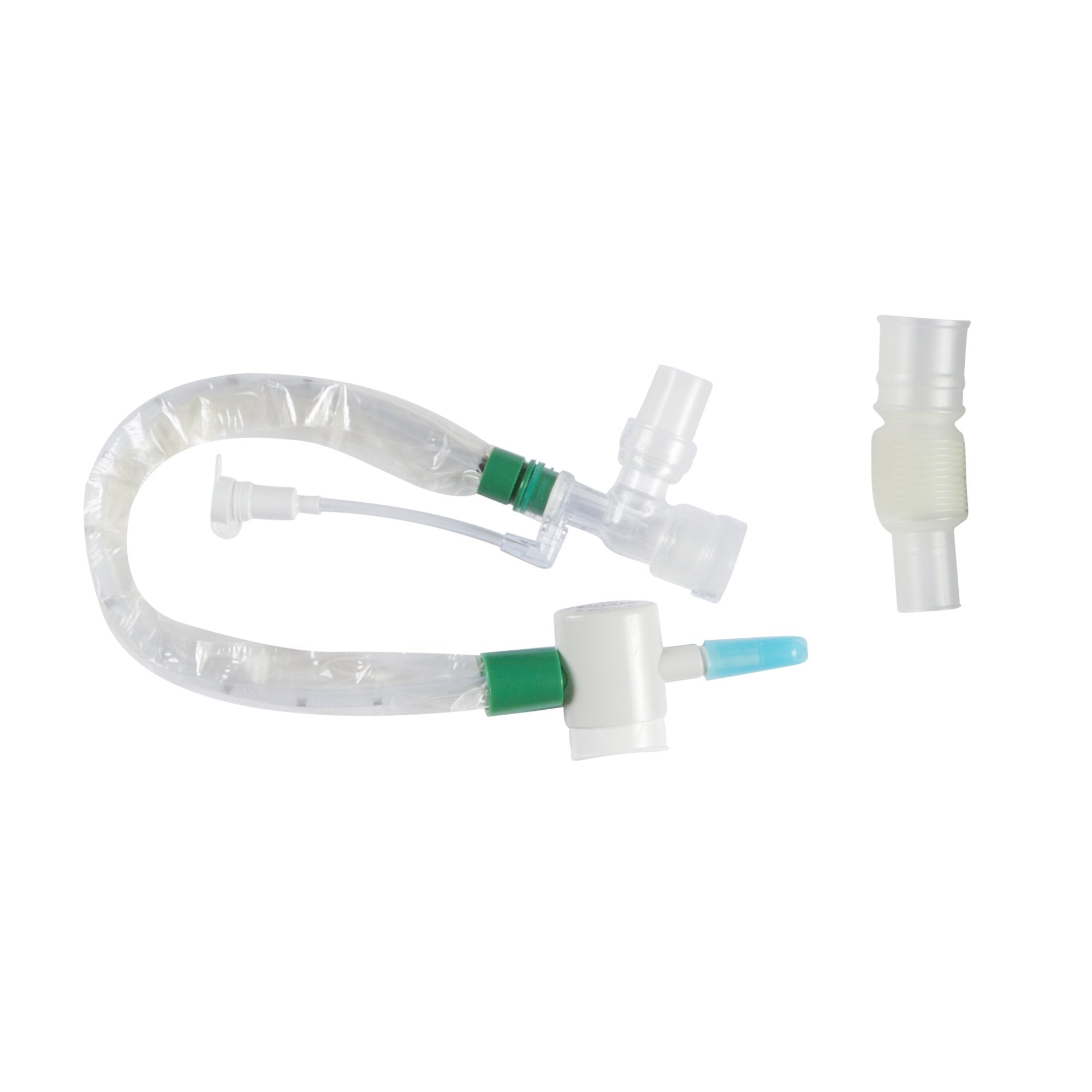 SYSTEM CLOSED SUCTION 14FR DBLSWIVEL ELBOW 12IN GRN 20/CS