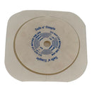 Safe N Simple Ostomy Barrier Trim to Fit, Extended Wear Adhesive Tape Collar 45 mm Flange Up to 1-1/4 Inch Opening 4-1/2 X 4-1/2 Inch (40/CS) 