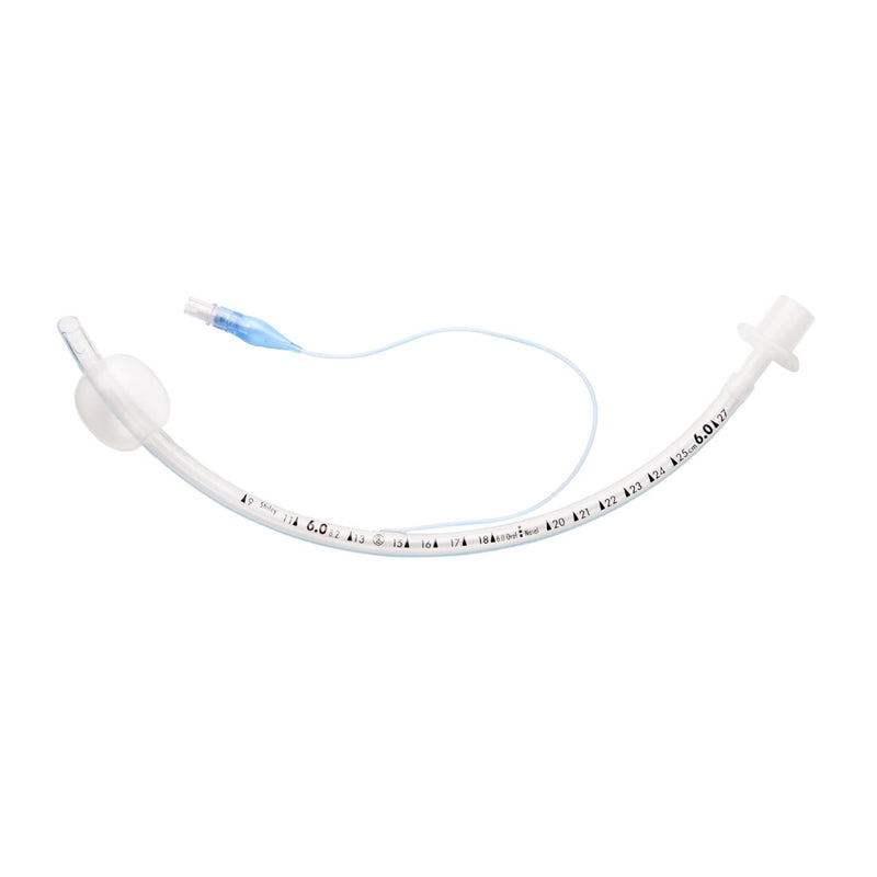 Cuffed Endotracheal Tube ShileyHi-Lo Curved 8.0 mm ID Adult Murphy Eye 