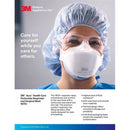 3M Company 3M Aura N95 Particulate Respirator and Surgical Mask (240/CS) 