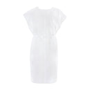 McKesson Patient Exam Gown, One Size Fits Most, White (Case of 50)