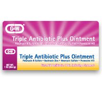 G & W First Aid Antibiotic with Pain Relief (Each) 