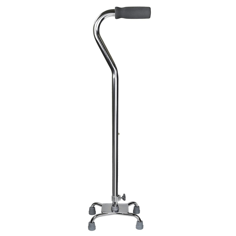 McKesson Brand McKesson Offset Quad Cane, Chrome (4/CS) 