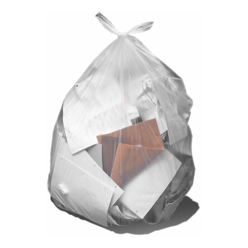 Trash Bag Heritage 56 gal. 17 Mic. 43 X 48 Inch Natural Extra Heavy Duty Star Seal Bottom Flat Pack (Case of 200)