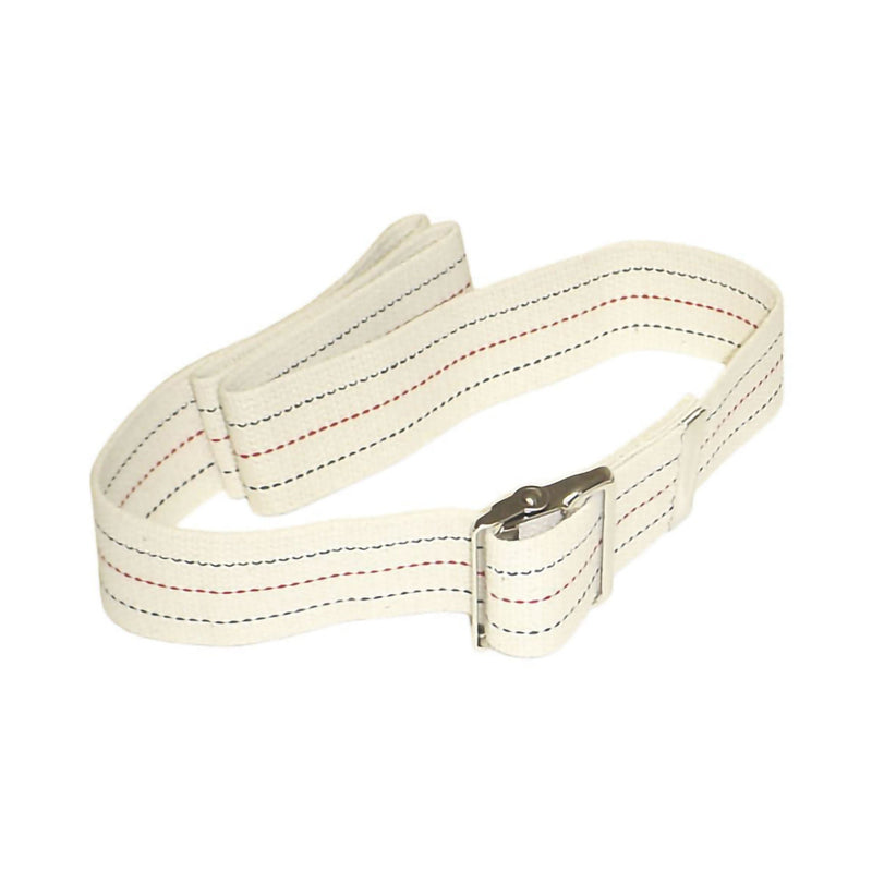 Gait Belt 48 Inch Length Pinstripe Cotton (Each)