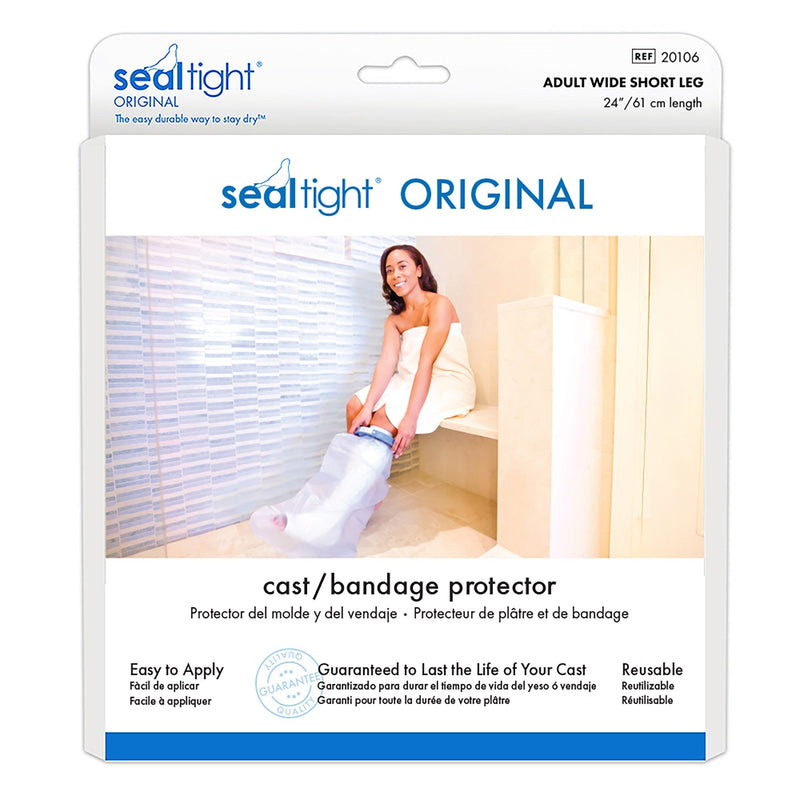 Brownmed Seal-Tight Original Cast Protector, 24-Inch Length, Wide Short Leg 