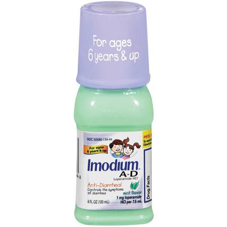 Children's Imodium A-D Anti-Diarrheal Oral Solution Mint Flavor (Each)