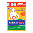 Emerson Healthcare Salonpas Hot Capsaicin Topical Pain Relief (3/CT) 
