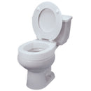 Maddak Tall-ette Toilet Seat - Standard, Hinged, White, 350 lbs. Capacity (Each)