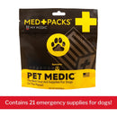 MyMedic Med Packs First Aid Kit for Pets – Dog Injury Supplies in Portable Pouch 