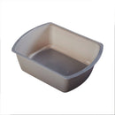 McKesson Wash Basin, Rectangle, 7 Quart, Gray (Case of 50)