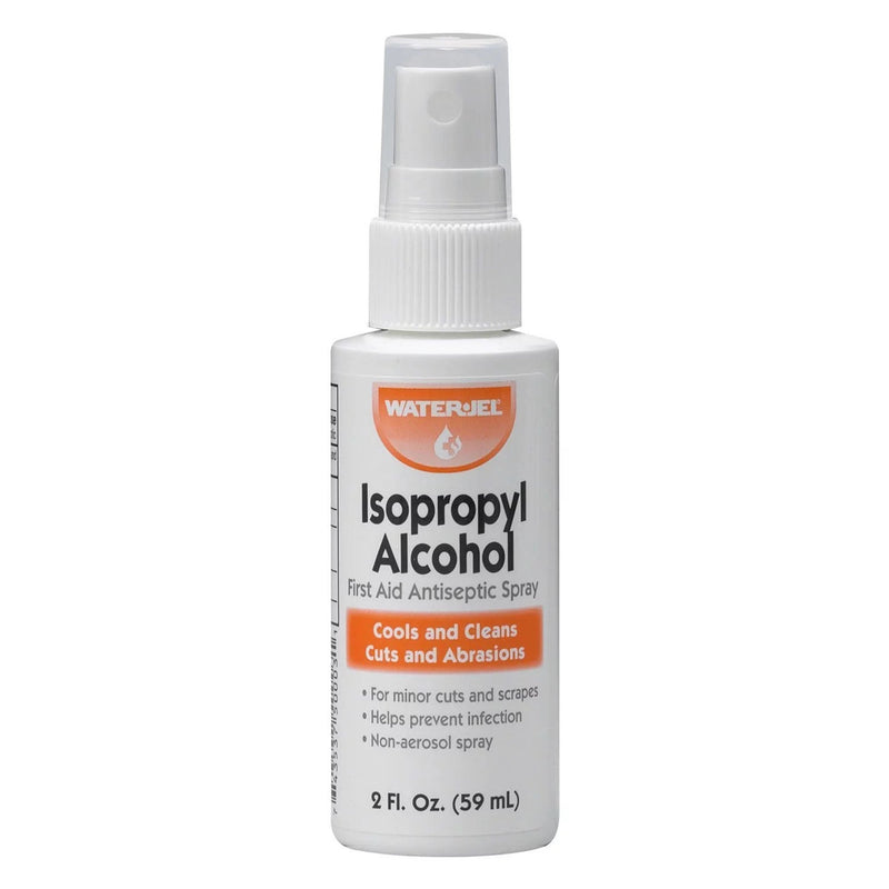 Water Jel Isopropyl Alcohol Antiseptic Spray, 2-ounce spray bottle (Case of 24)