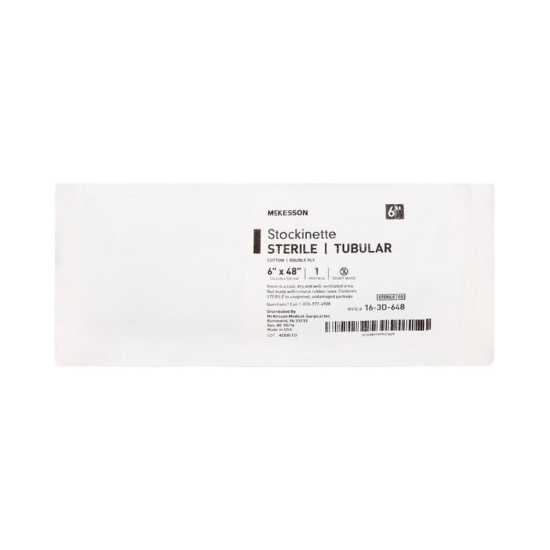 McKesson Beige Cotton Tubular Stockinette, 6 x 48 Inch (Case of 18)