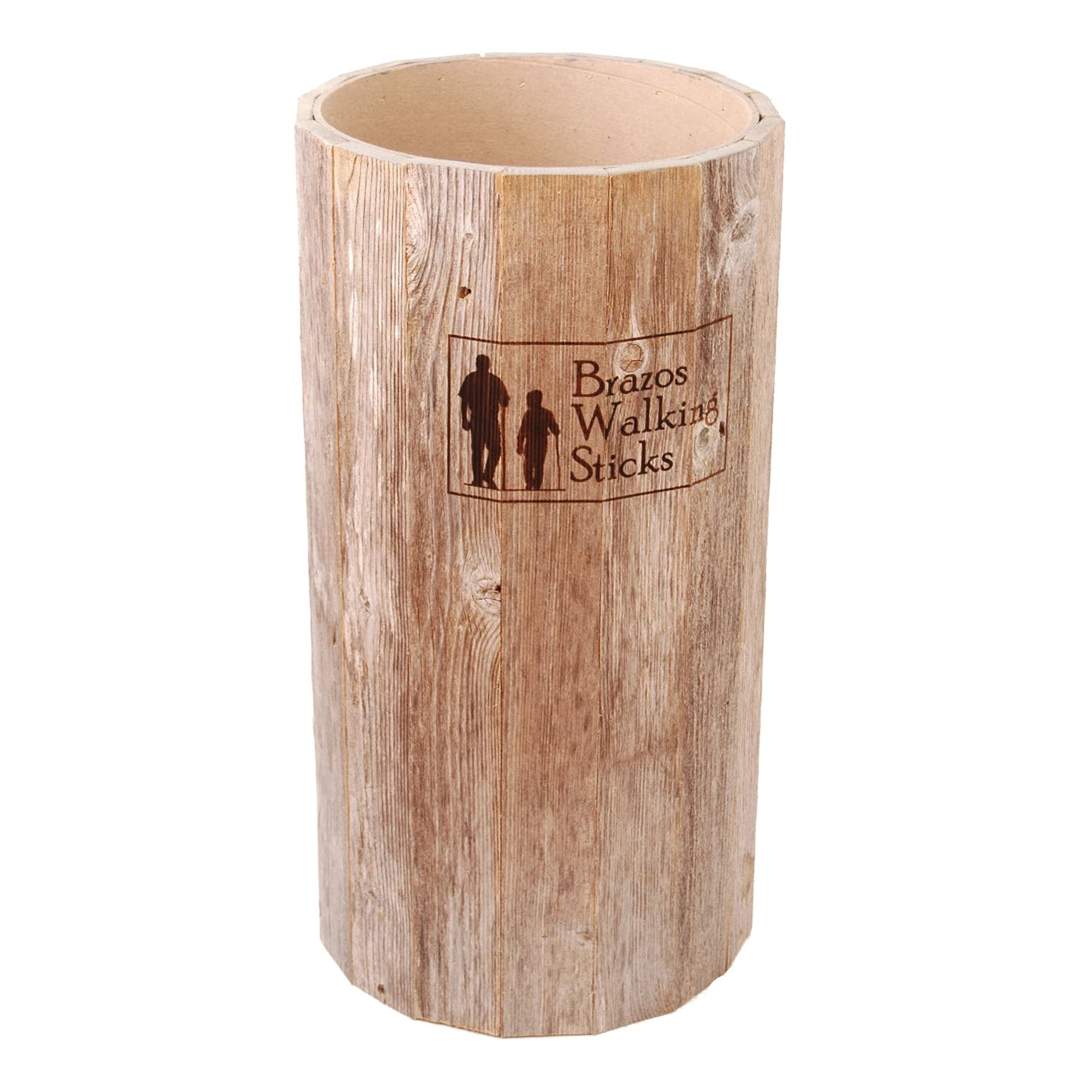 Mabis Healthcare Brazos Round Barnwood Display Stand 