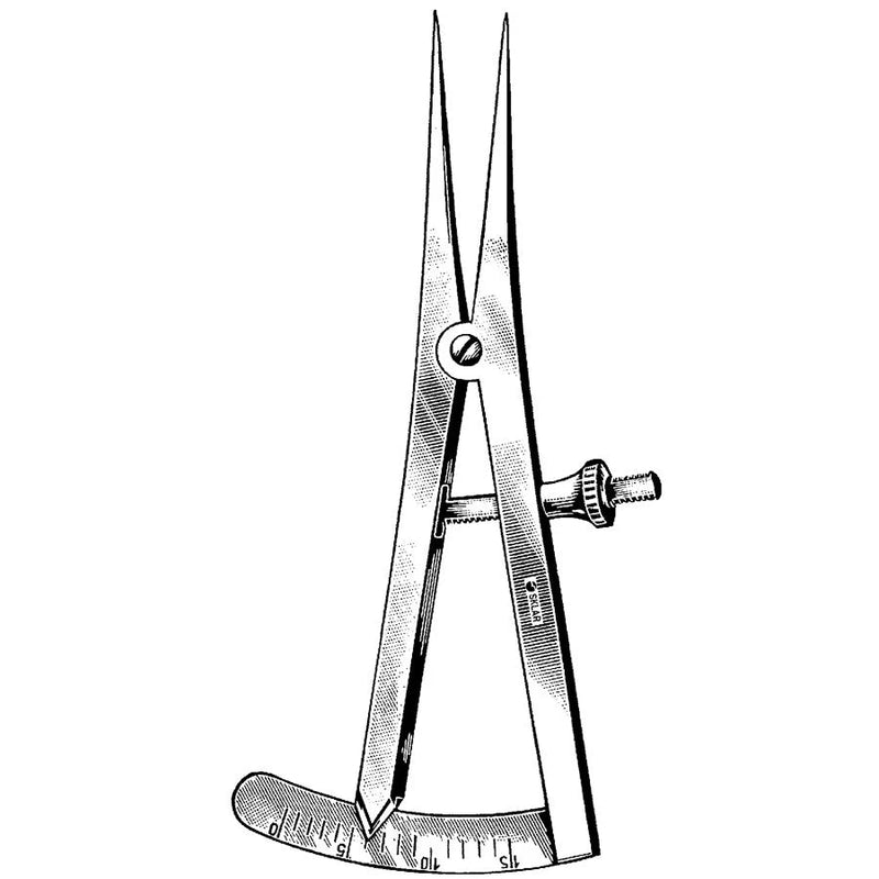 Sklar Castroviejo Caliper 7", 40mm - 65-6737 
