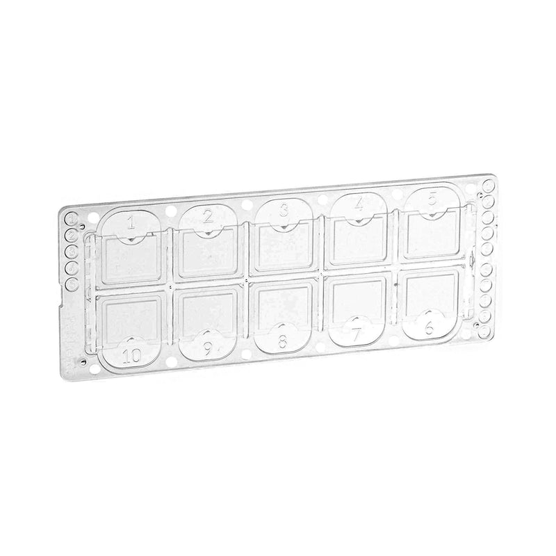 McKesson Brand McKesson Acrylic Microscope Precision Cell Slide, Ten-Chamber (100/BX) 