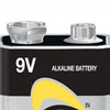 Energizer Industrial Alkaline Battery, 9V (72/CS) 