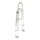 drive Hemi Aluminum Side Step Folding Walker, 29.5 – 37 Inch Height (Each)