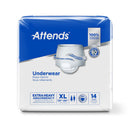 Attends Care Moderate Absorbent Underwear, Extra Large (Case of 56)