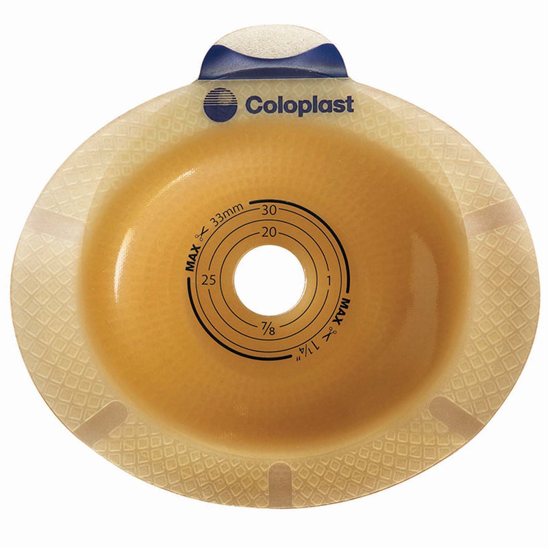 Coloplast SenSura Click Convex Light Ostomy Barrier, 35 mm Stoma Opening, Blue Match (5/BX) 