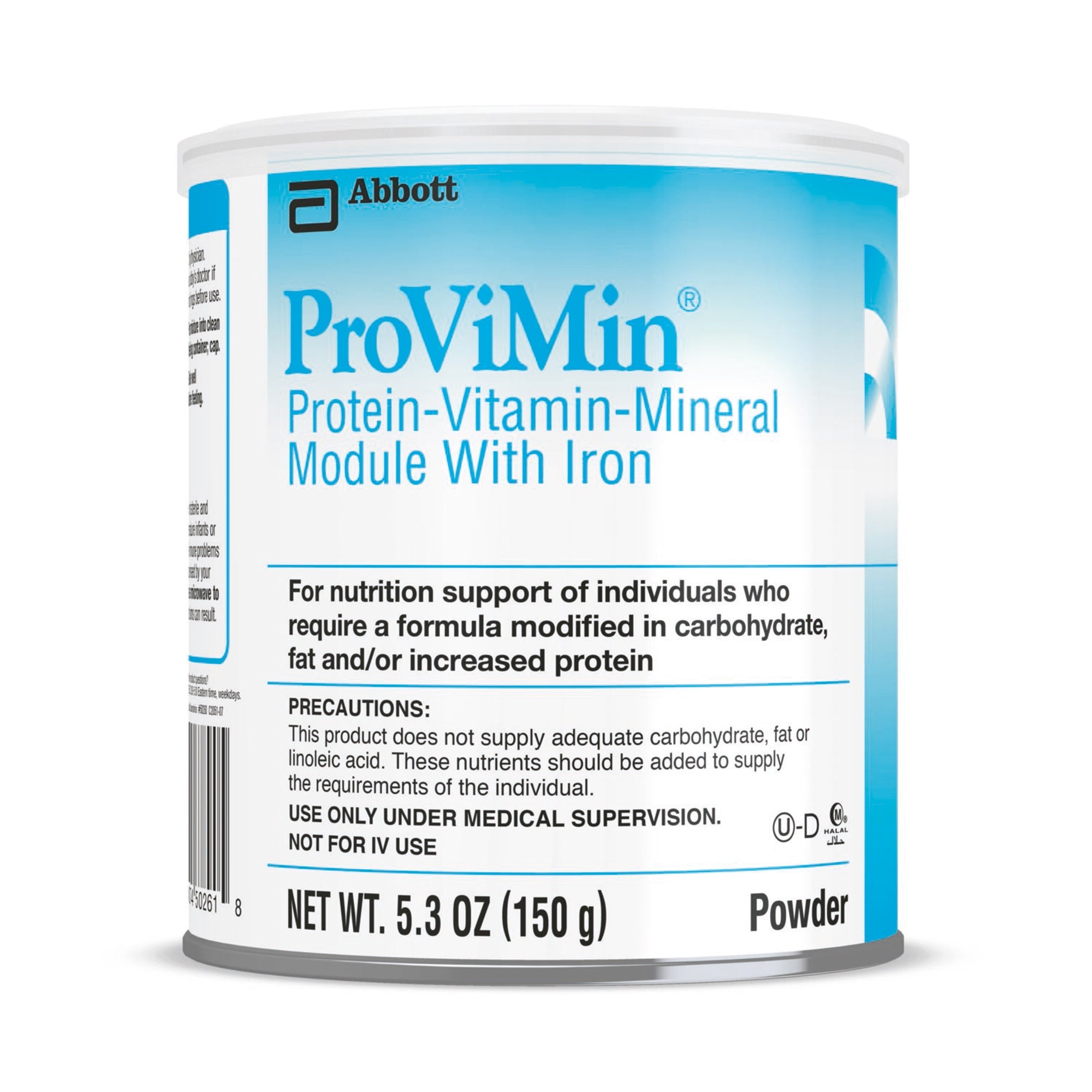 Oral Supplement ProViMin Unflavored Powder 5.3 oz. Can 