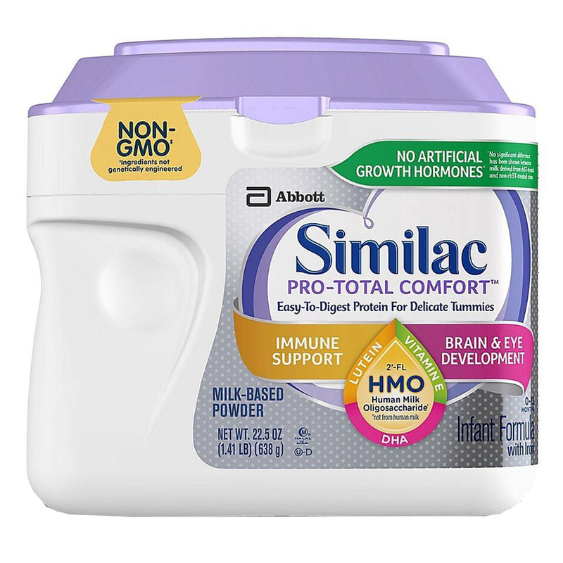 Similac Pro-Total Comfort Infant Formula, 20.1-ounce canister (Case of 4)