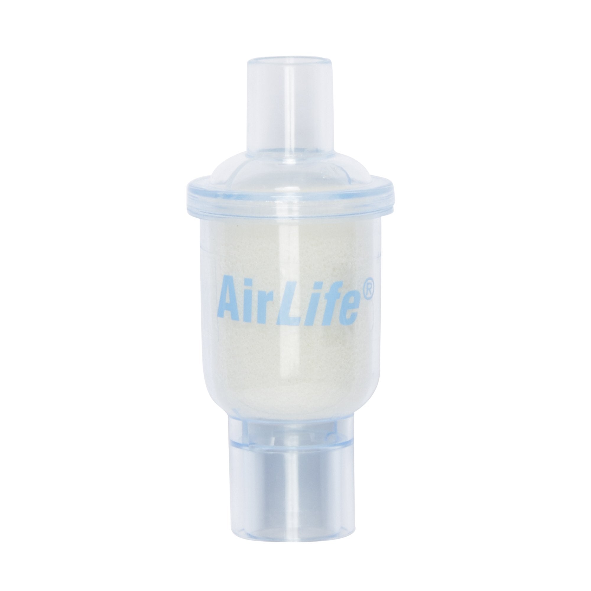 Heat and Moisture Exchanger AirLife 35 mg H₂O/L @ VT 500 mL 1 cm H₂O @ 30 LPM Straight 