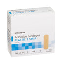 McKesson Brand McKesson Tan Adhesive Strip, 1 x 3 Inch (2400/CS) 