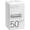 Blood Glucose Test Strips Glucocard 50 Strips per Pack For Glucocard Blood Glucose Monitoring Meter (Box of 50)