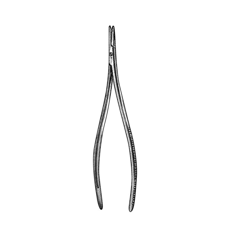 Sklar Toennis Needle Holder - 7", Serrated - 20-8066