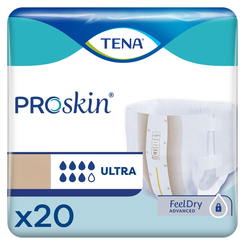 Tena ProSkin Brief, Ultra Absorbency, Medium (20/BG)