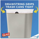 Trash Bag Glad 13 gal. 0.72 mil 12 X 24 Inch White Tall Kitchen Dispenser Box (Case of 400)