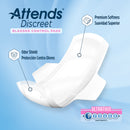 Attends Discreet Women's Ultra Thin Bladder Control Pad (Case of 480)