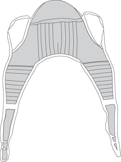 drive Seat U Sling with Head Support, Large (Each)