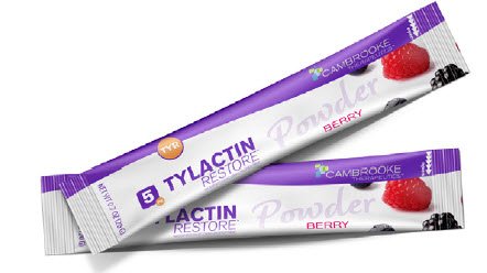 Oral Supplement Tylactin RESTORE Berry Flavor Powder 0.7 oz. Individual Packet (60/CS) 